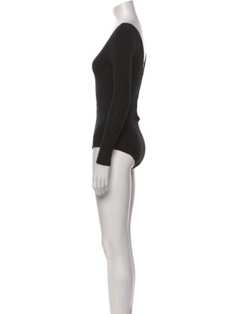 T by Alexander Wang V-Neck Long Sleeve Bodysuit
