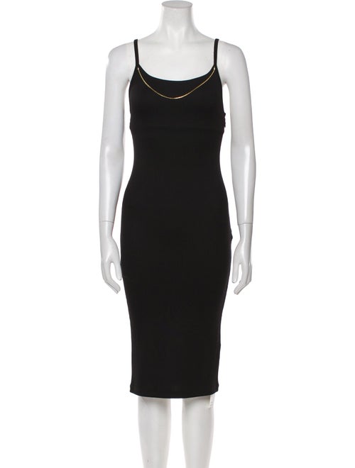 T by Alexander Wang Scoop Neck Knee-Length Dress
