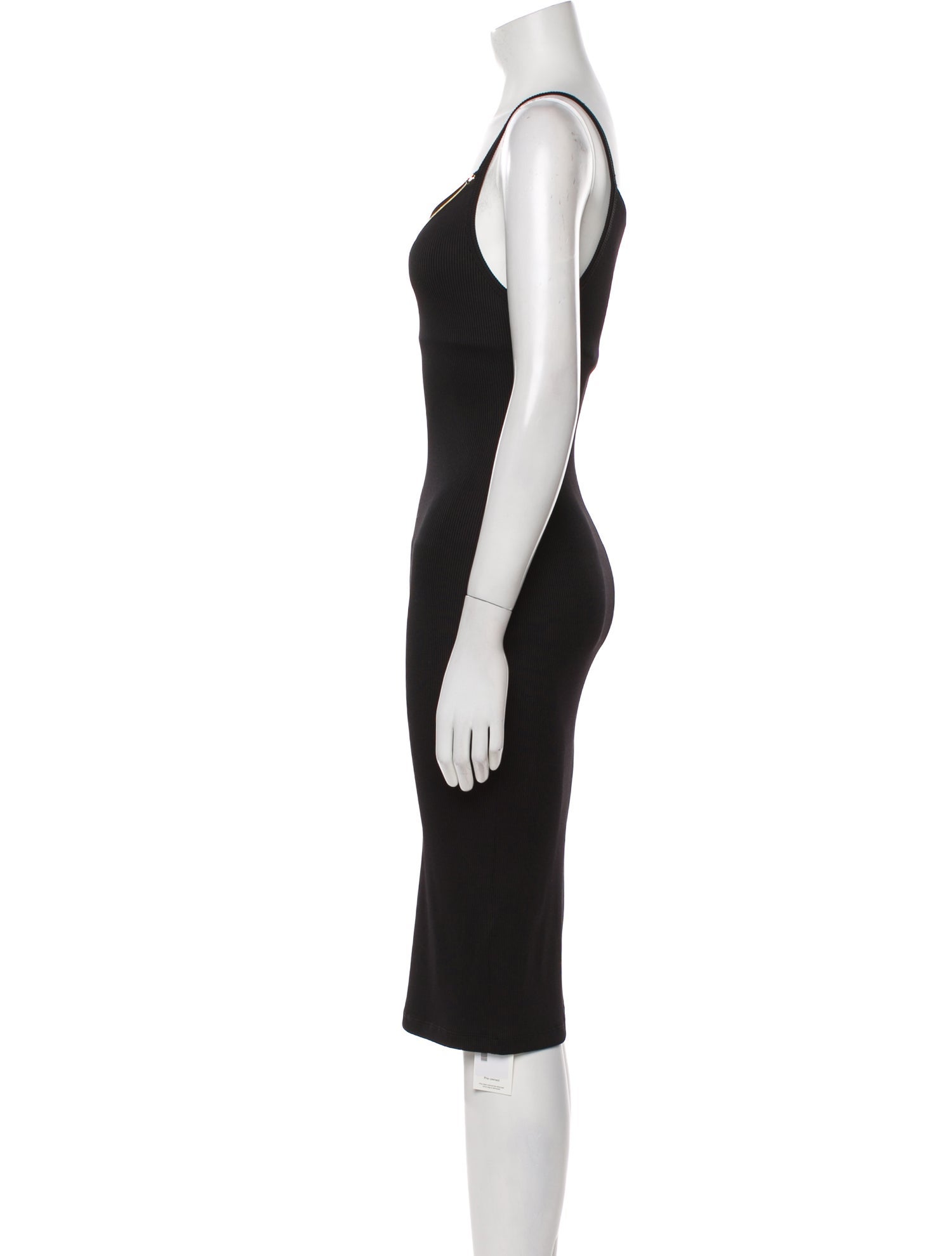 T by Alexander Wang Scoop Neck Knee-Length Dress