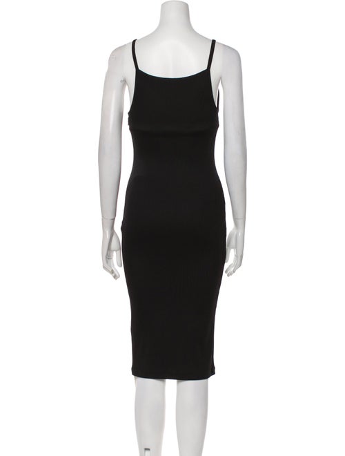 T by Alexander Wang Scoop Neck Knee-Length Dress