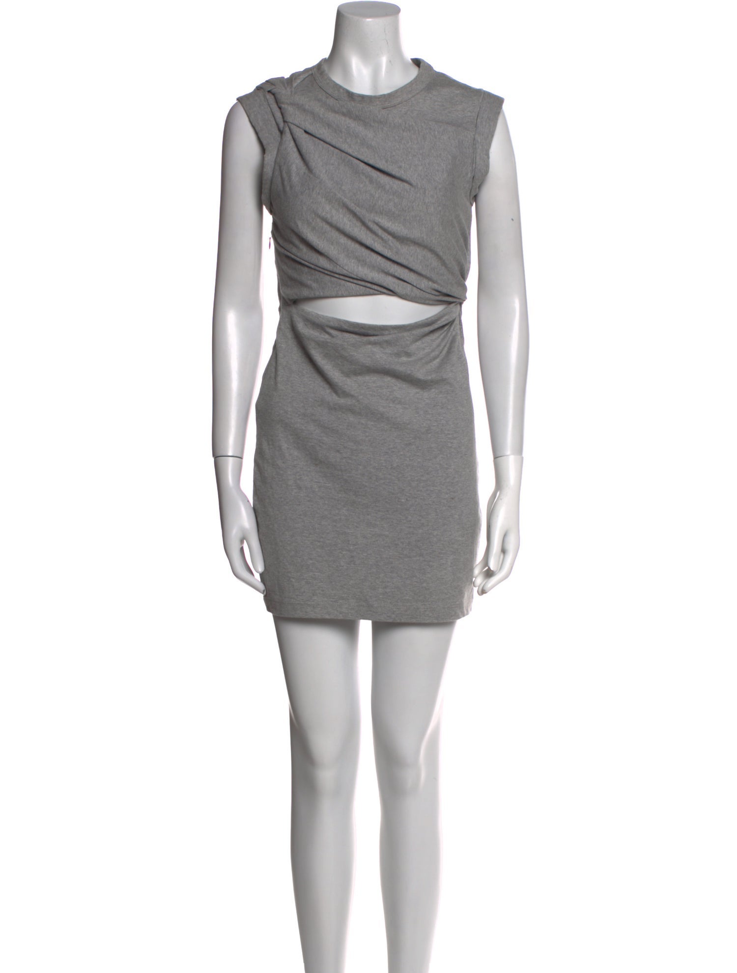 T by Alexander Wang Crew Neck Mini Dress
