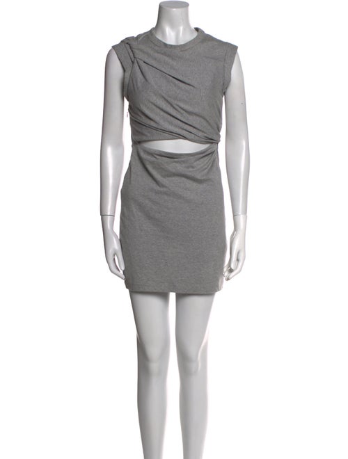 T by Alexander Wang Crew Neck Mini Dress