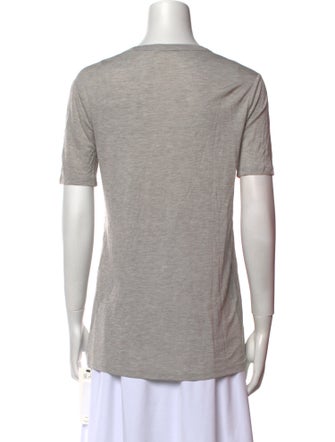 T by Alexander Wang V-Neck Short Sleeve T-Shirt