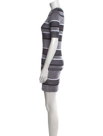 T by Alexander Wang Striped Mini Dress