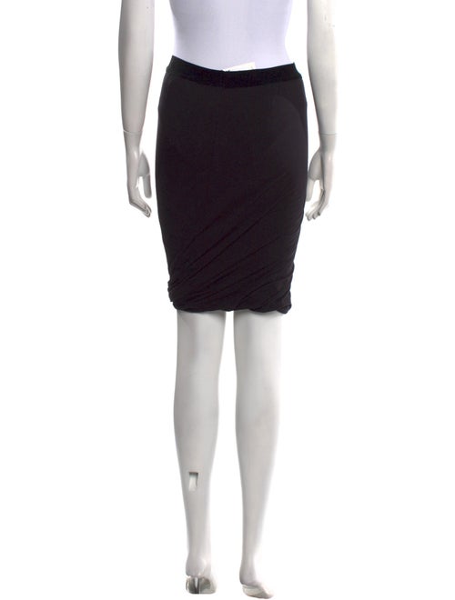 T by Alexander Wang Pleated Accents Knee-Length Skirt