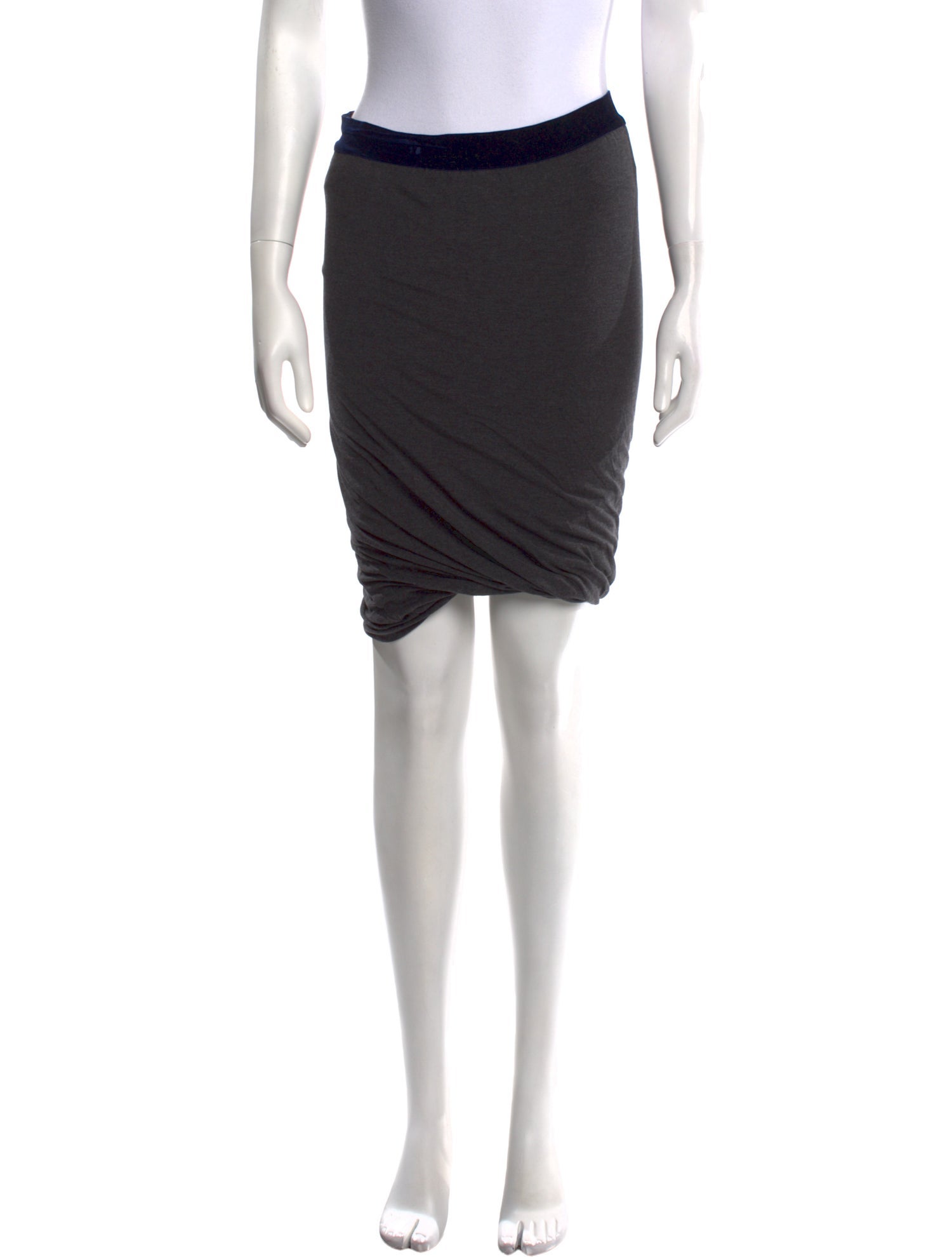T by Alexander Wang Pleated Accents Knee-Length Skirt w/ Tags