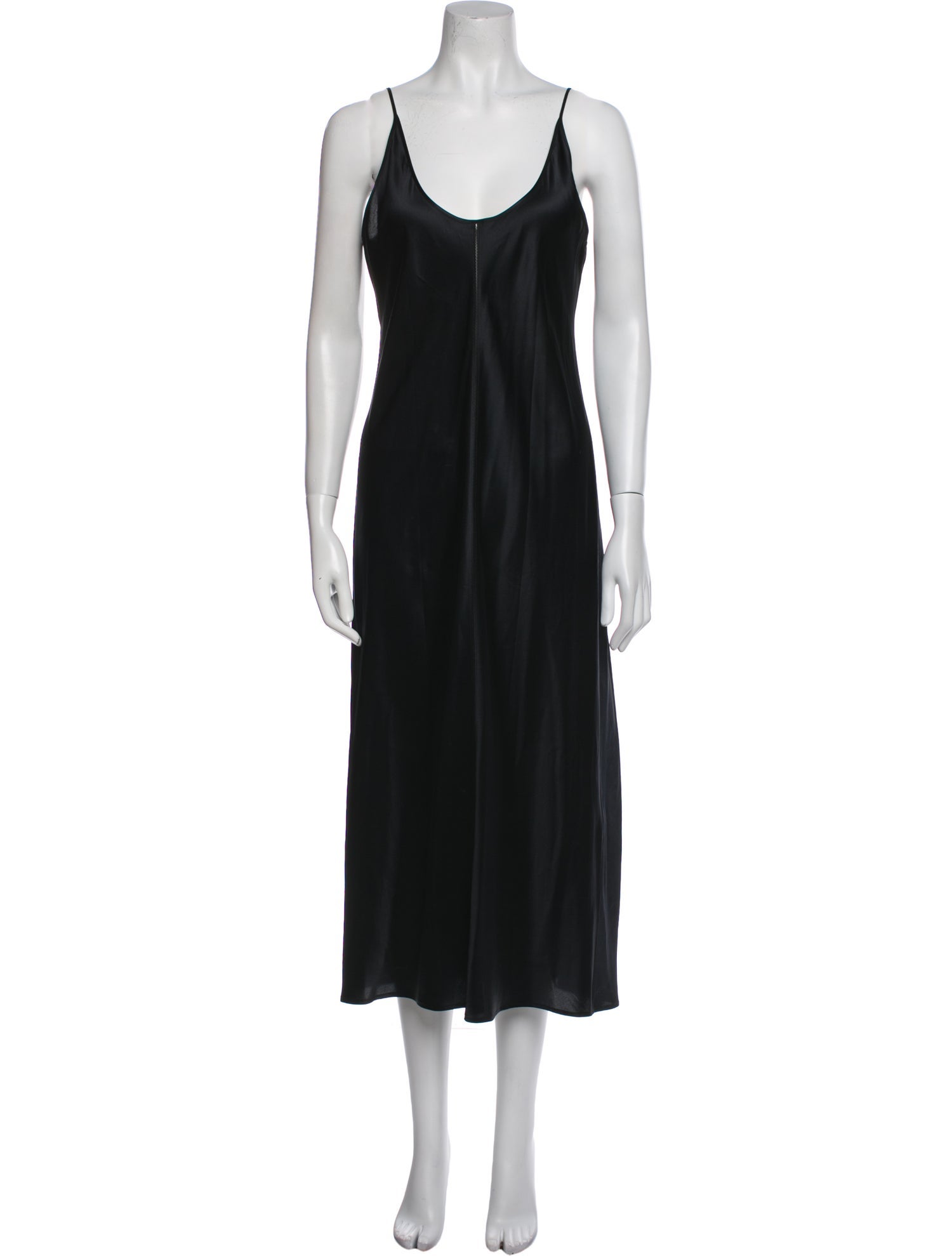 T by Alexander Wang Silk Long Dress
