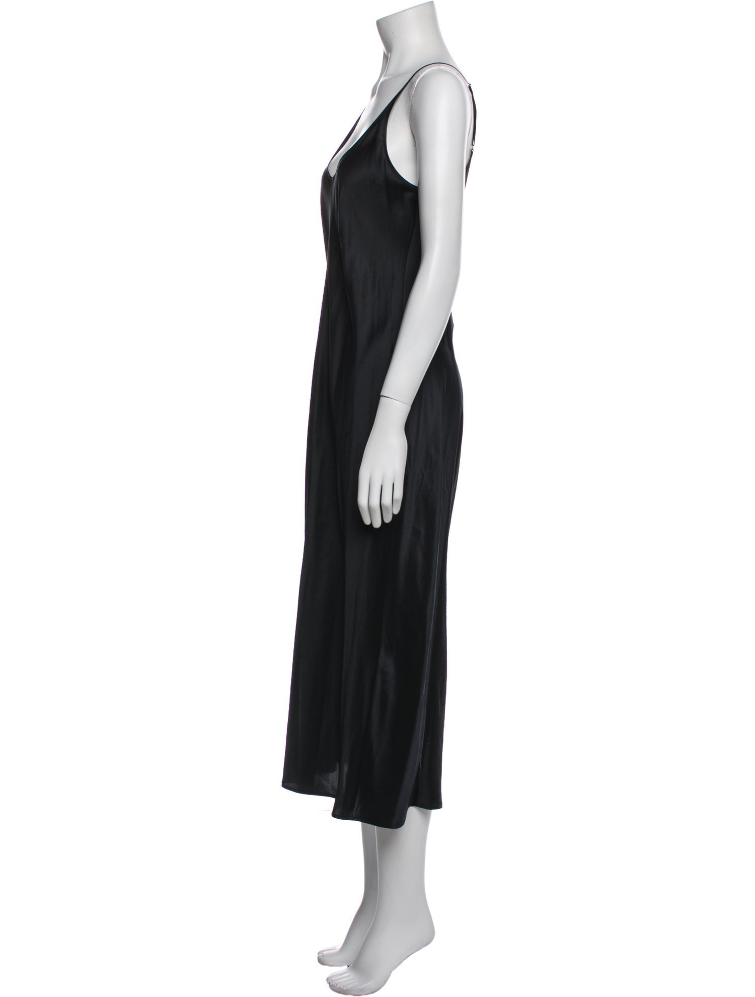 T by Alexander Wang Silk Long Dress