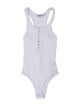 T by Alexander Wang V-Neck Sleeveless Bodysuit