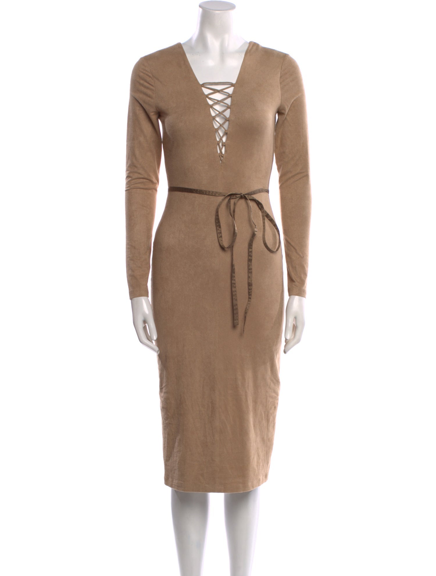 T by Alexander Wang V-Neck Midi Length Dress w/ Tags
