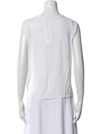 T by Alexander Wang Scoop Neck Sleeveless Top