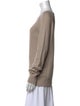T by Alexander Wang Wool Scoop Neck Sweatshirt