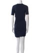 T by Alexander Wang Crew Neck Mini Dress