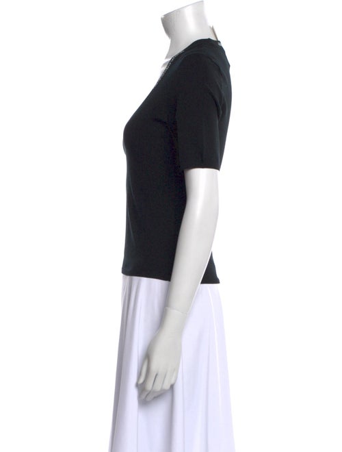 T by Alexander Wang Scoop Neck Short Sleeve T-Shirt