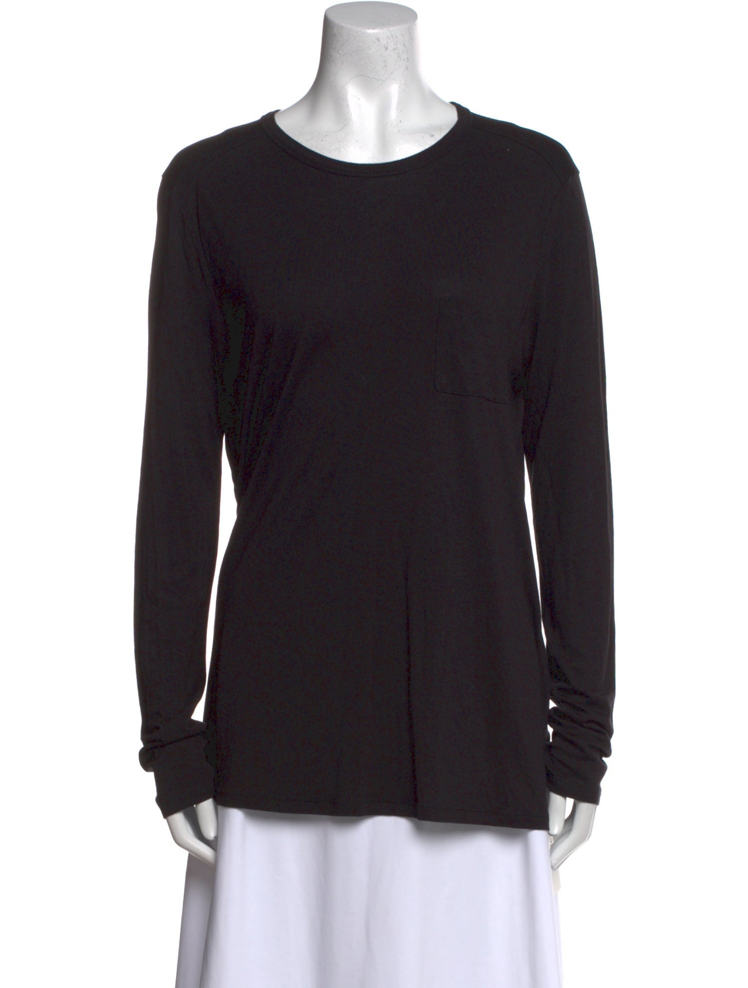 T by Alexander Wang Crew Neck Long Sleeve Sweatshirt