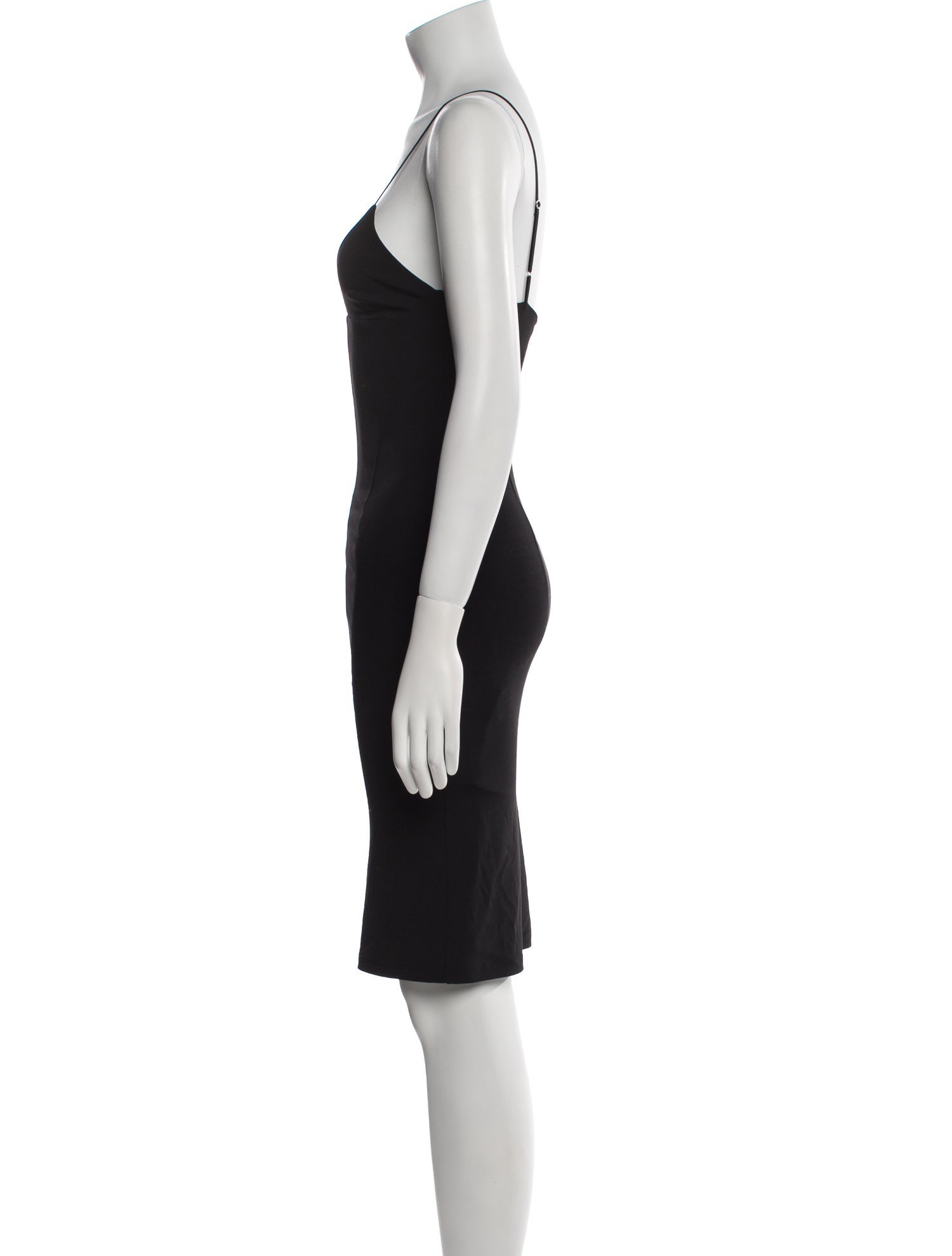 T by Alexander Wang V-Neck Knee-Length Dress