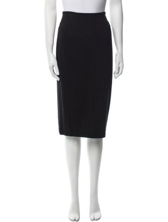 T by Alexander Wang Cutout Accent Knee-Length Skirt