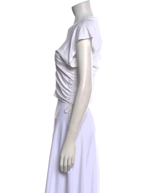 T by Alexander Wang Crew Neck Sleeveless Crop Top