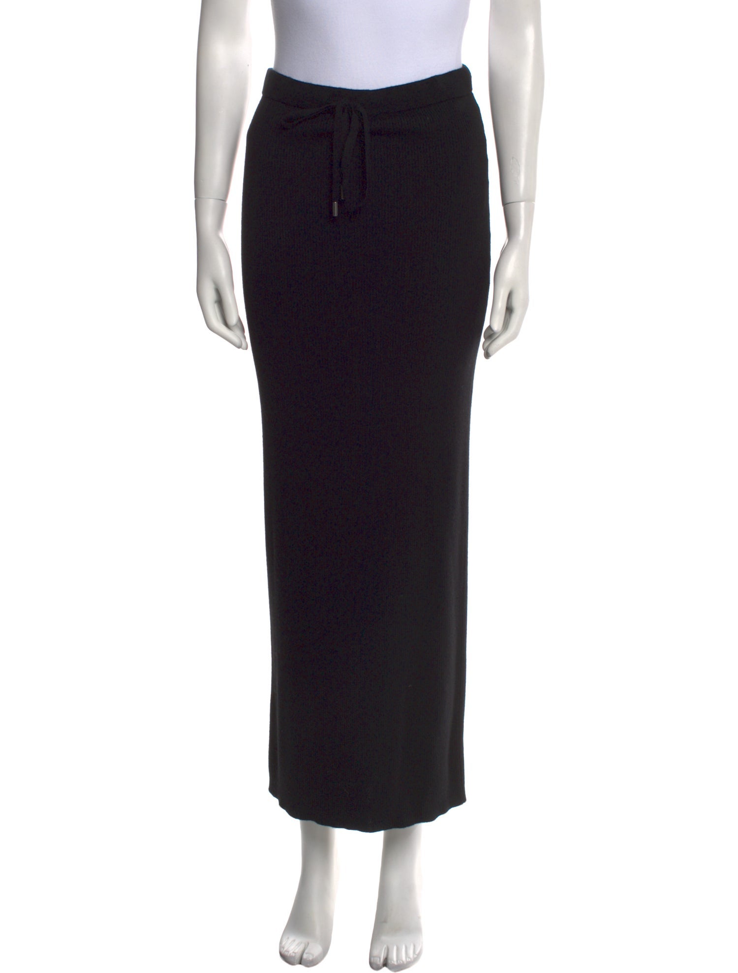 T by Alexander Wang Merino Wool Midi Length Skirt