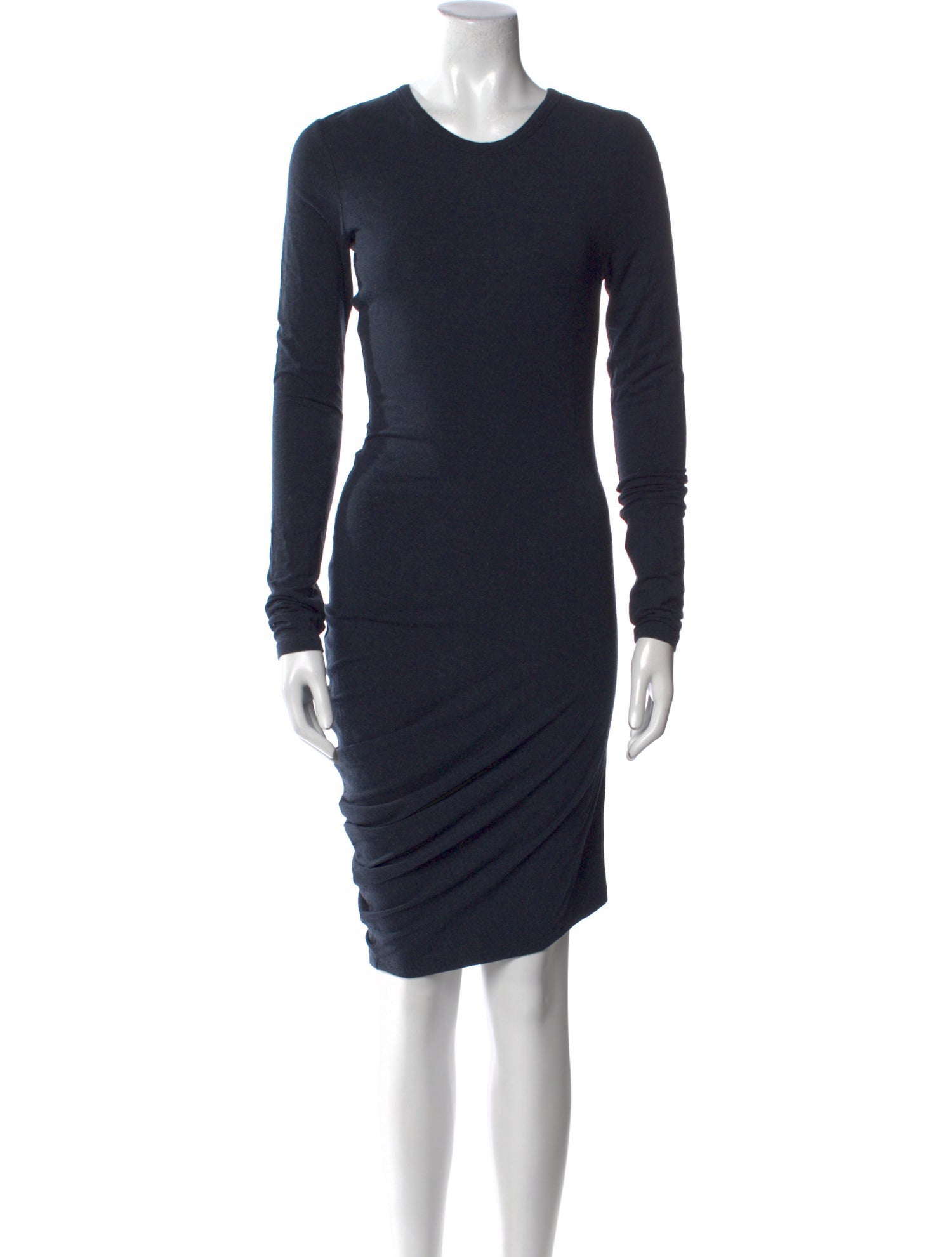 T by Alexander Wang Crew Neck Midi Length Dress