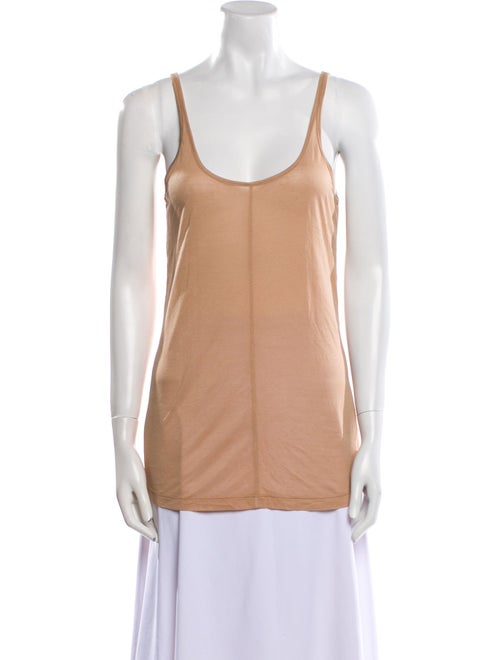 T by Alexander Wang Scoop Neck Sleeveless Top