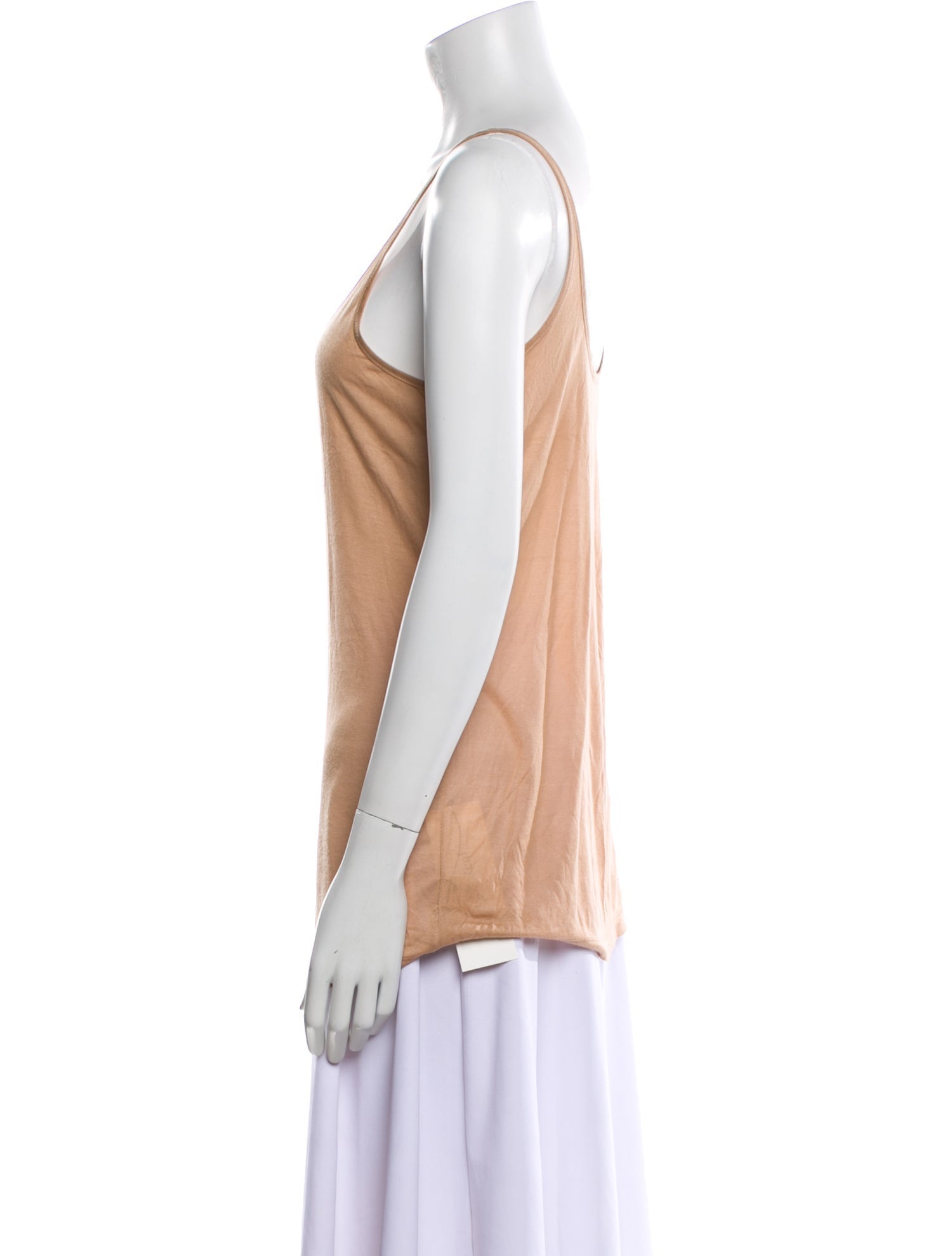 T by Alexander Wang Scoop Neck Sleeveless Top