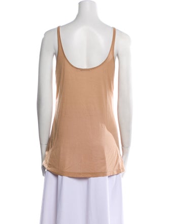 T by Alexander Wang Scoop Neck Sleeveless Top