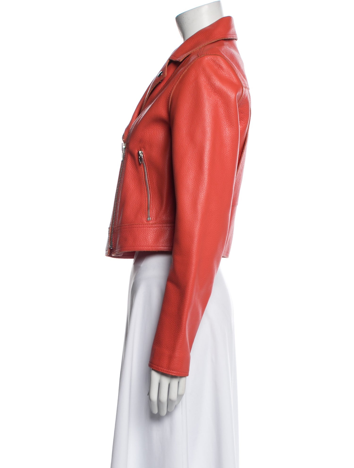 T by Alexander Wang Leather Biker Jacket