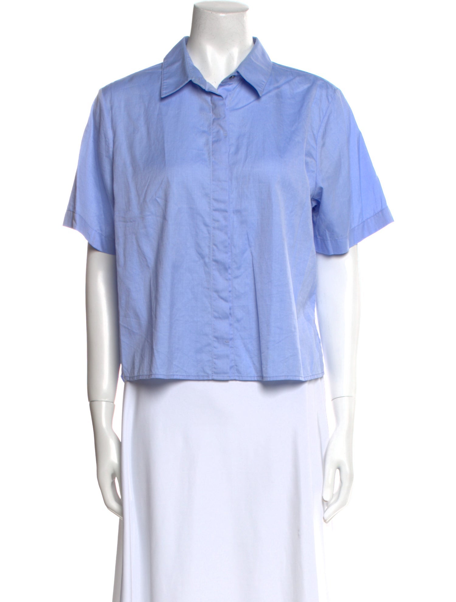 T by Alexander Wang Short Sleeve Button-Up Top