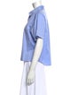 T by Alexander Wang Short Sleeve Button-Up Top
