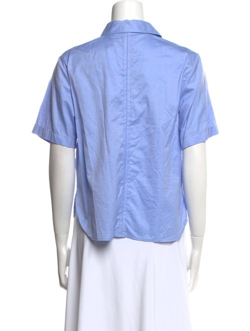 T by Alexander Wang Short Sleeve Button-Up Top