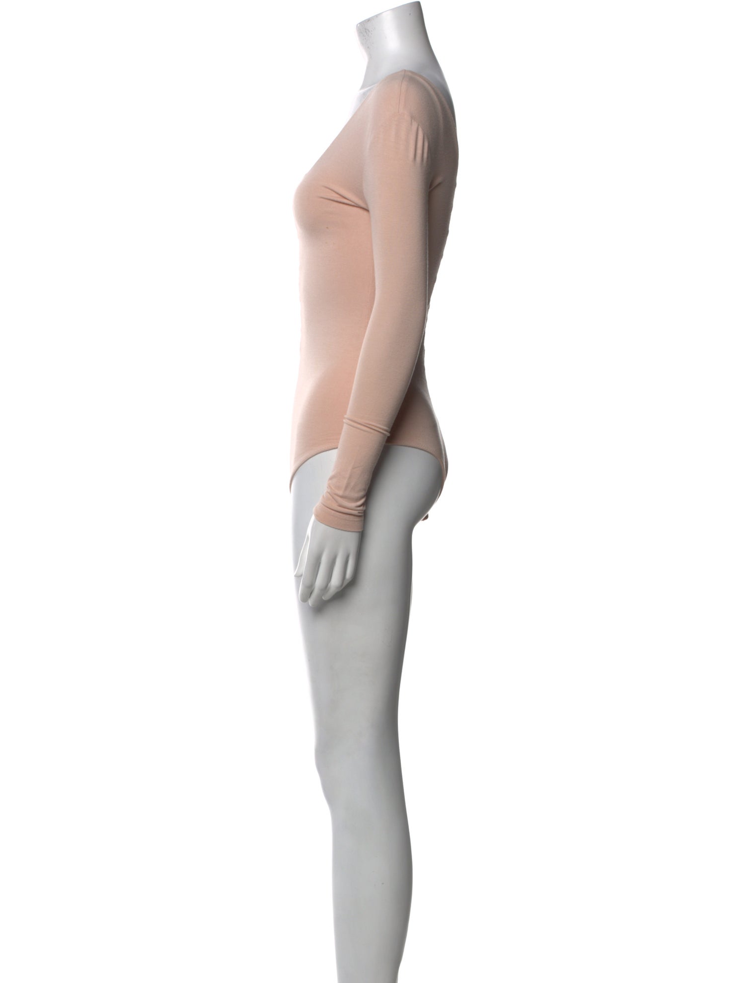 T by Alexander Wang V-Neck Long Sleeve Bodysuit