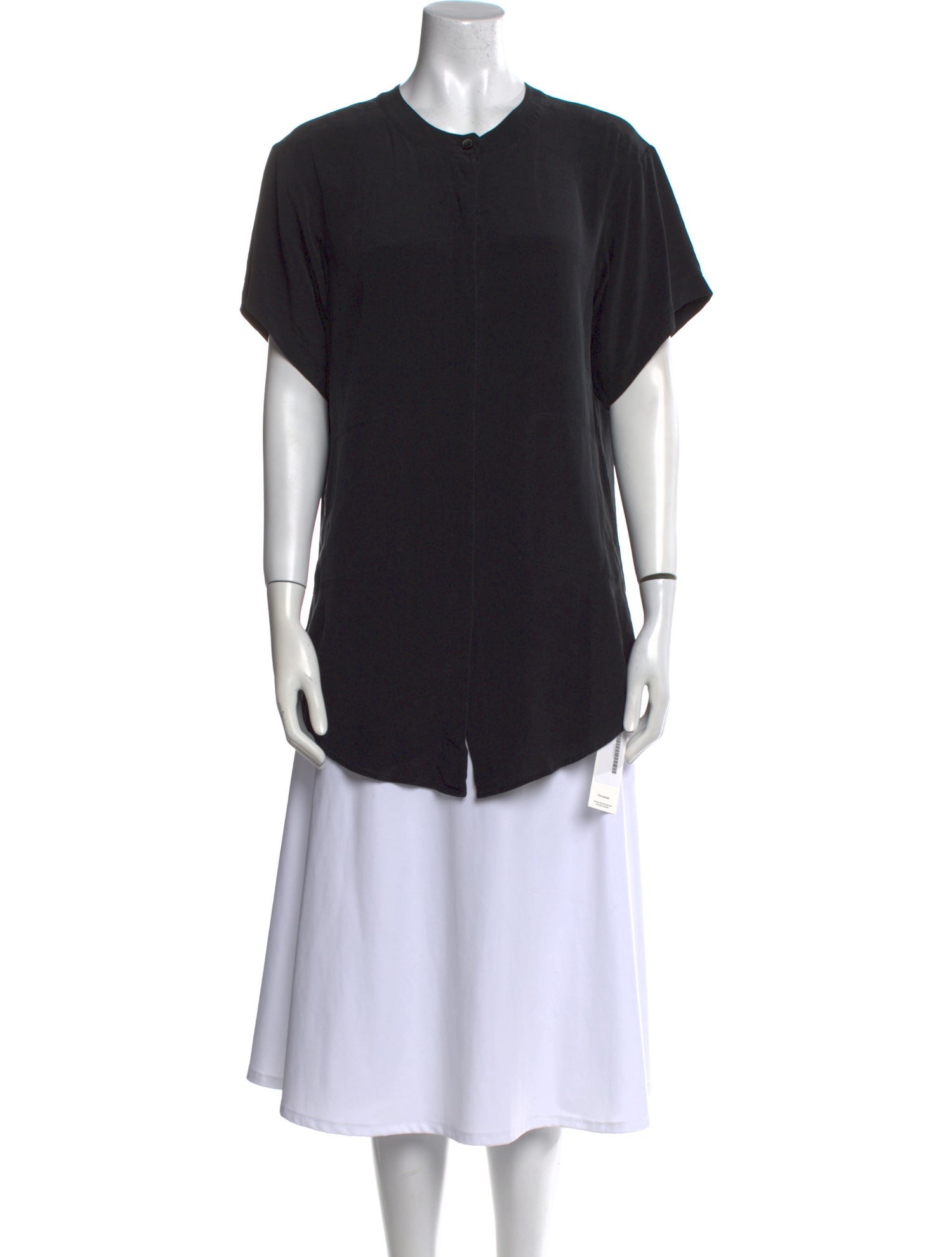 T by Alexander Wang Crew Neck Short Sleeve Tunic