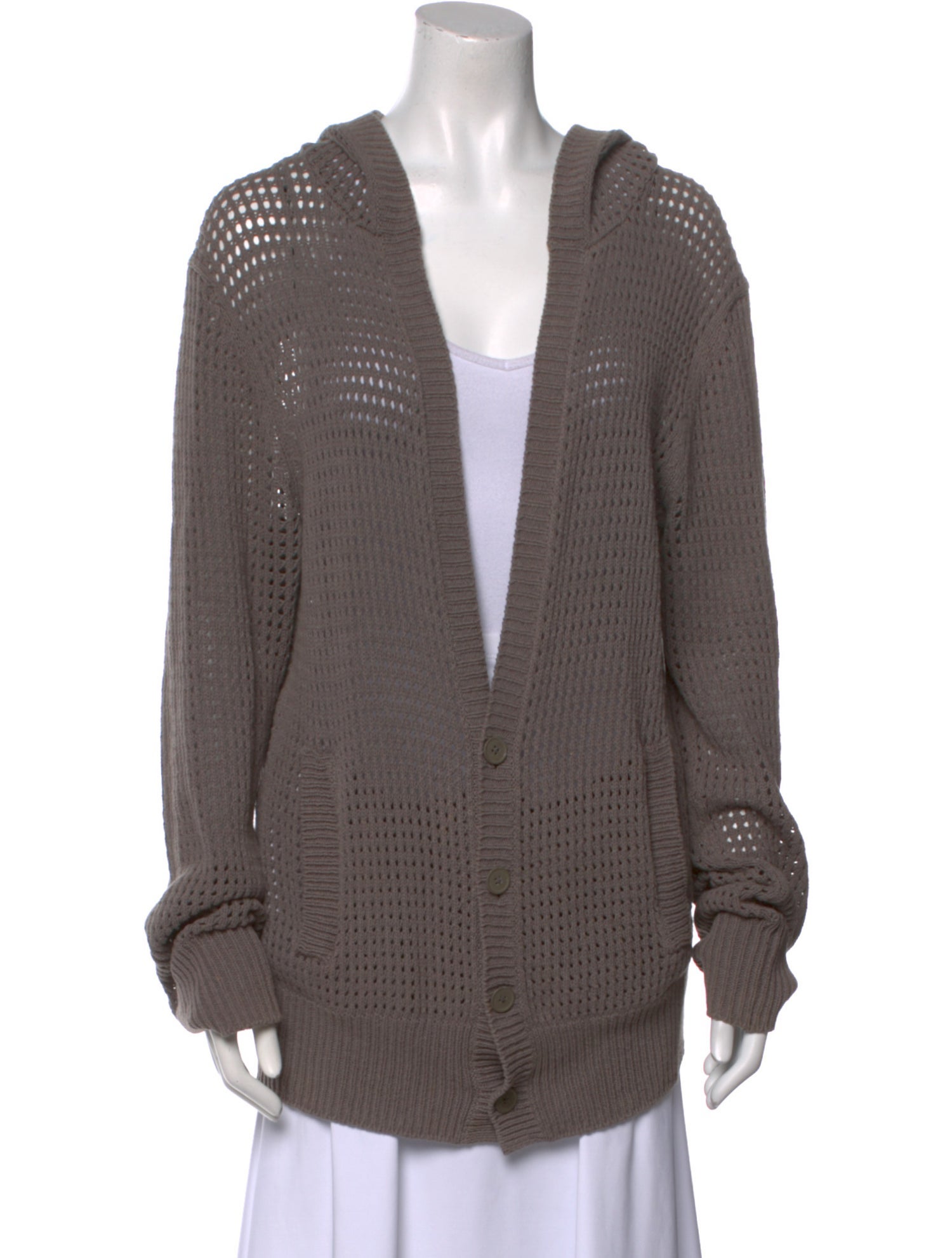 T by Alexander Wang Open Front Sweater