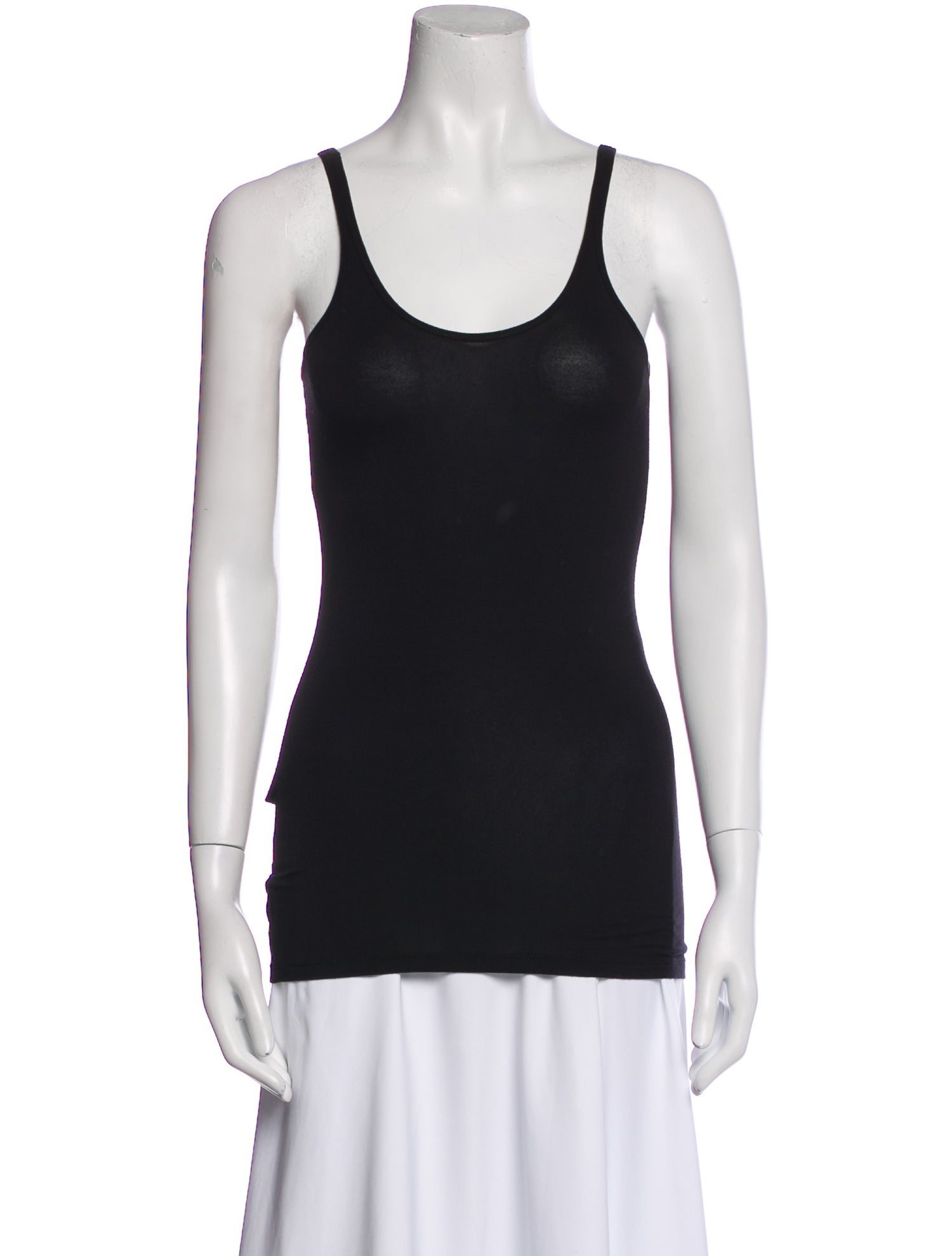 T by Alexander Wang Scoop Neck Sleeveless Top