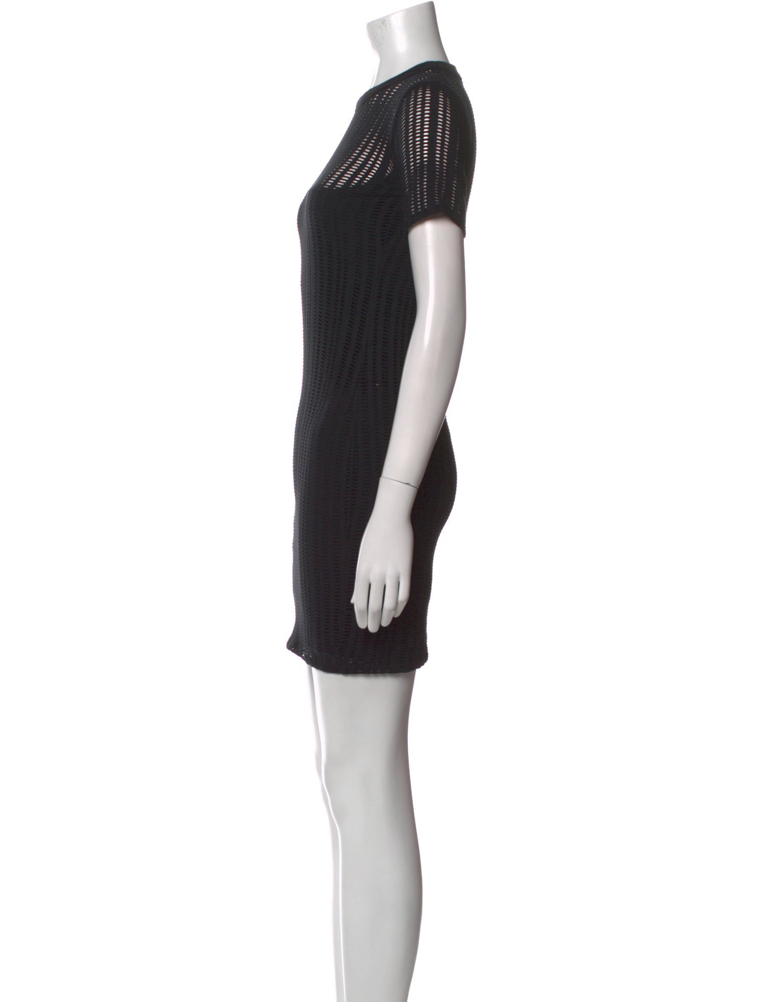 T by Alexander Wang Crew Neck Mini Dress