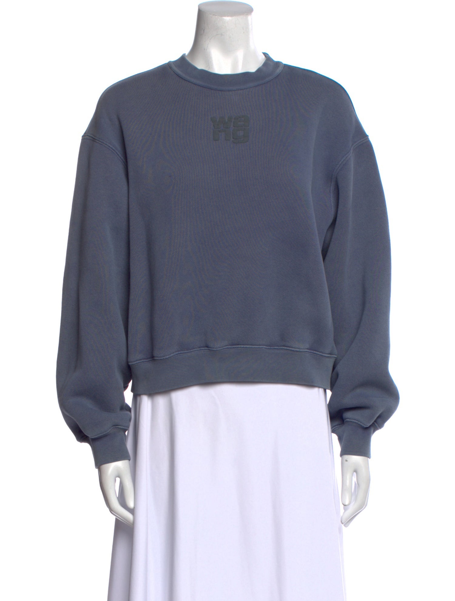 T by Alexander Wang Crew Neck Long Sleeve Sweatshirt