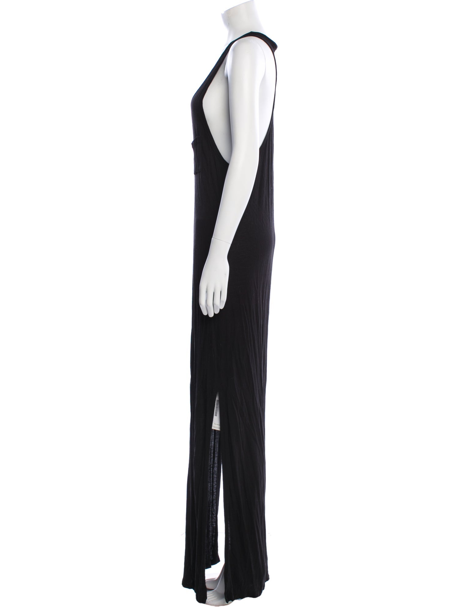 T by Alexander Wang Scoop Neck Long Dress