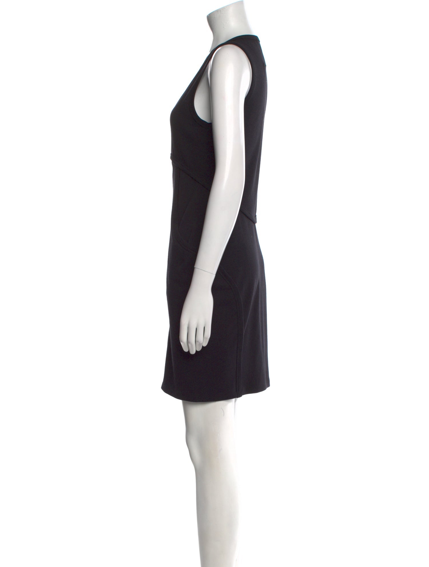 T by Alexander Wang Scoop Neck Mini Dress