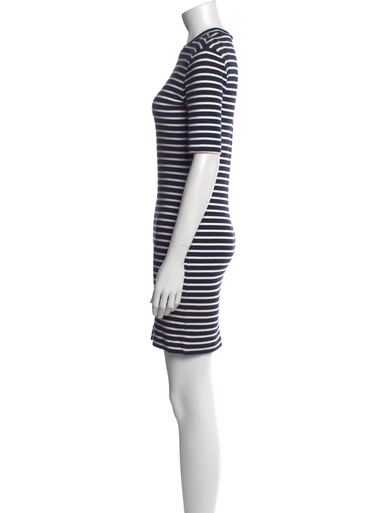 T by Alexander Wang Striped Mini Dress