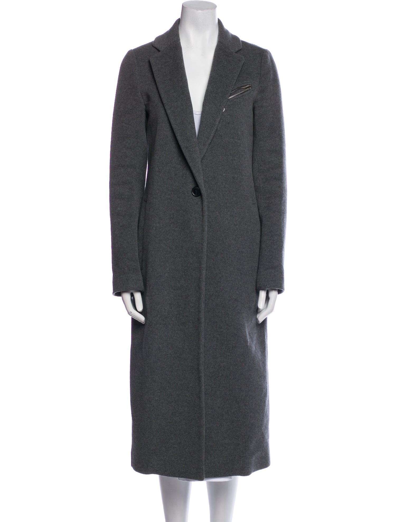 T by Alexander Wang Virgin Wool Coat