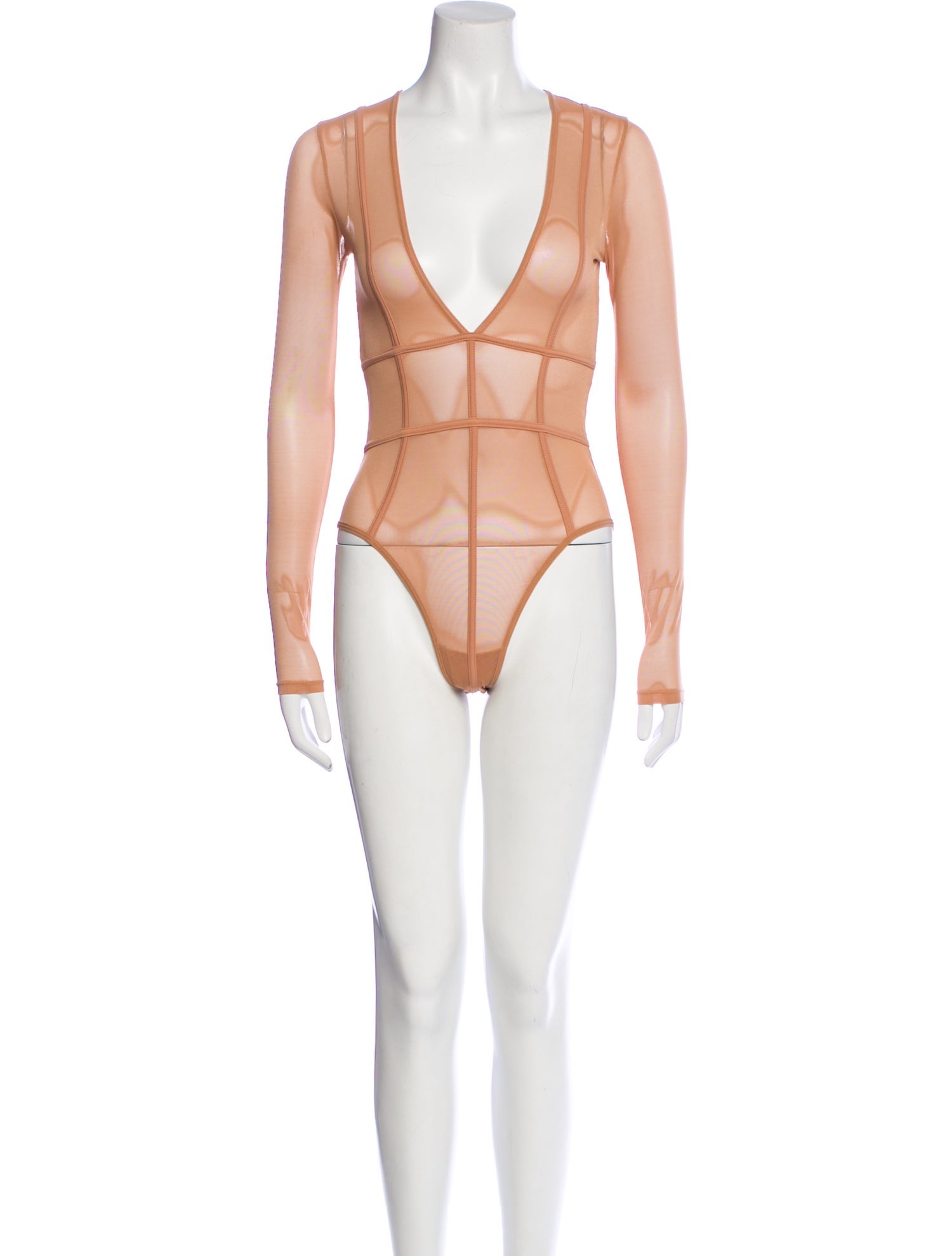 T by Alexander Wang V-Neck Sleeveless Bodysuit