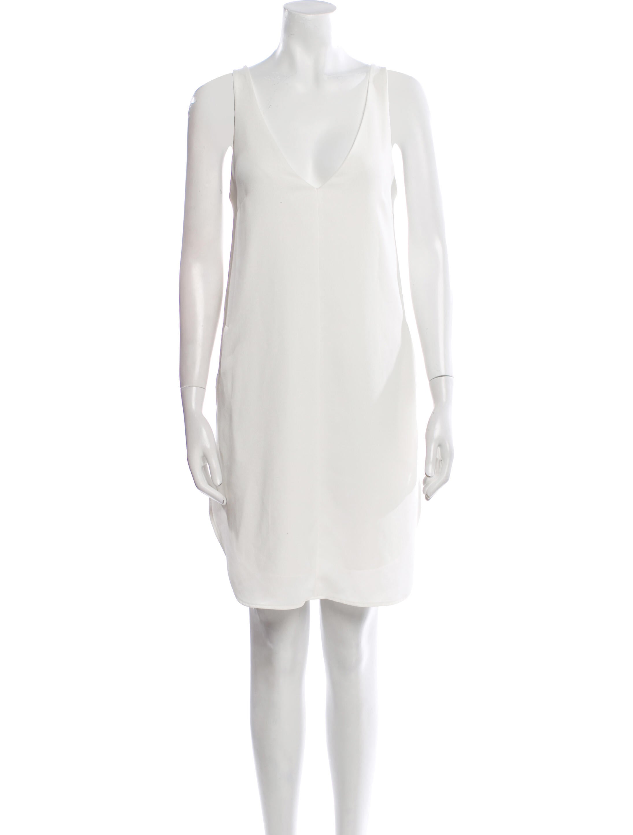 T by Alexander Wang Scoop Neck Mini Dress