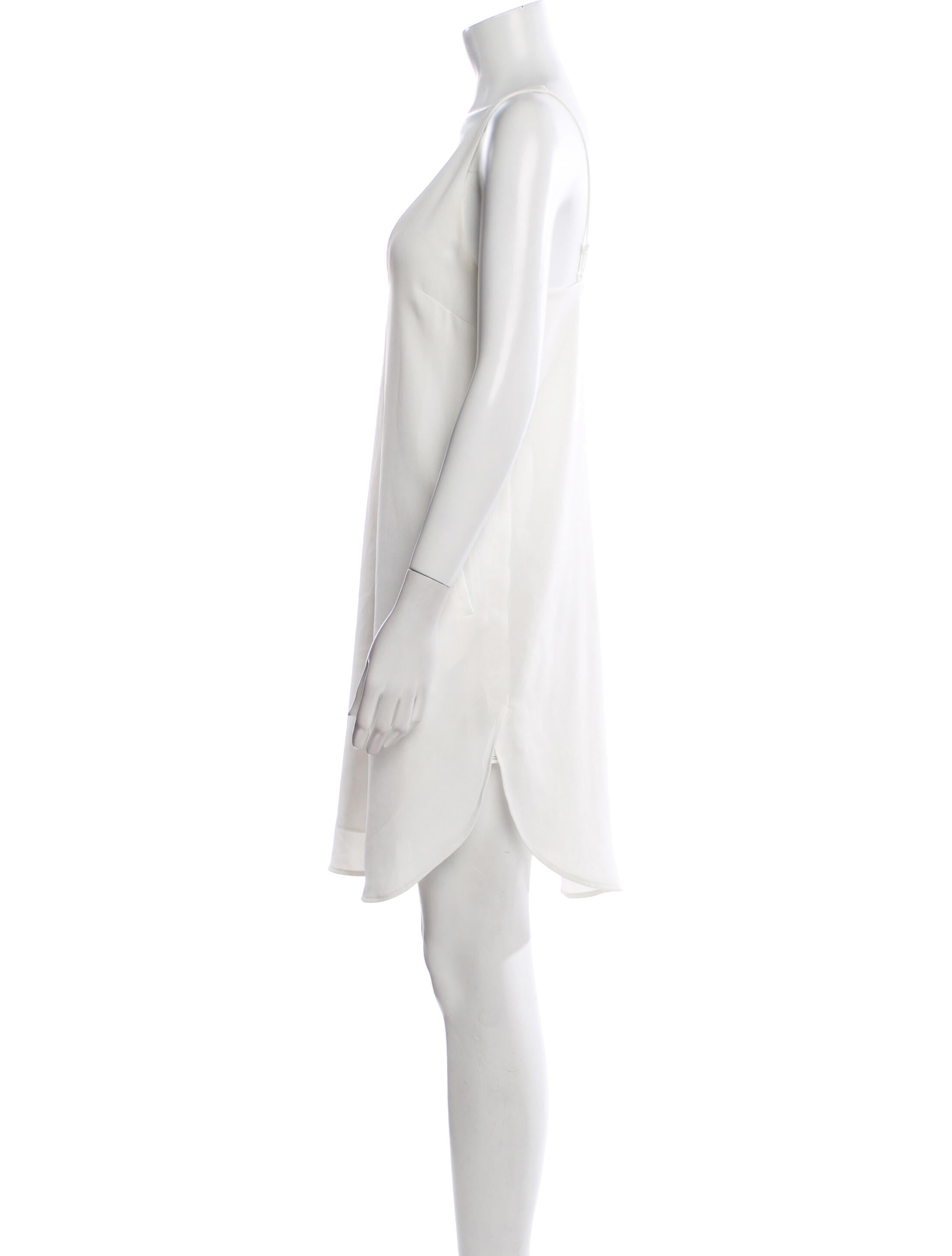 T by Alexander Wang Scoop Neck Mini Dress