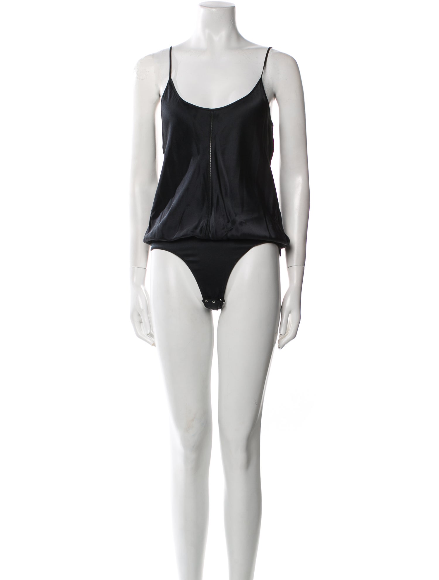 T by Alexander Wang Scoop Neck Sleeveless Bodysuit