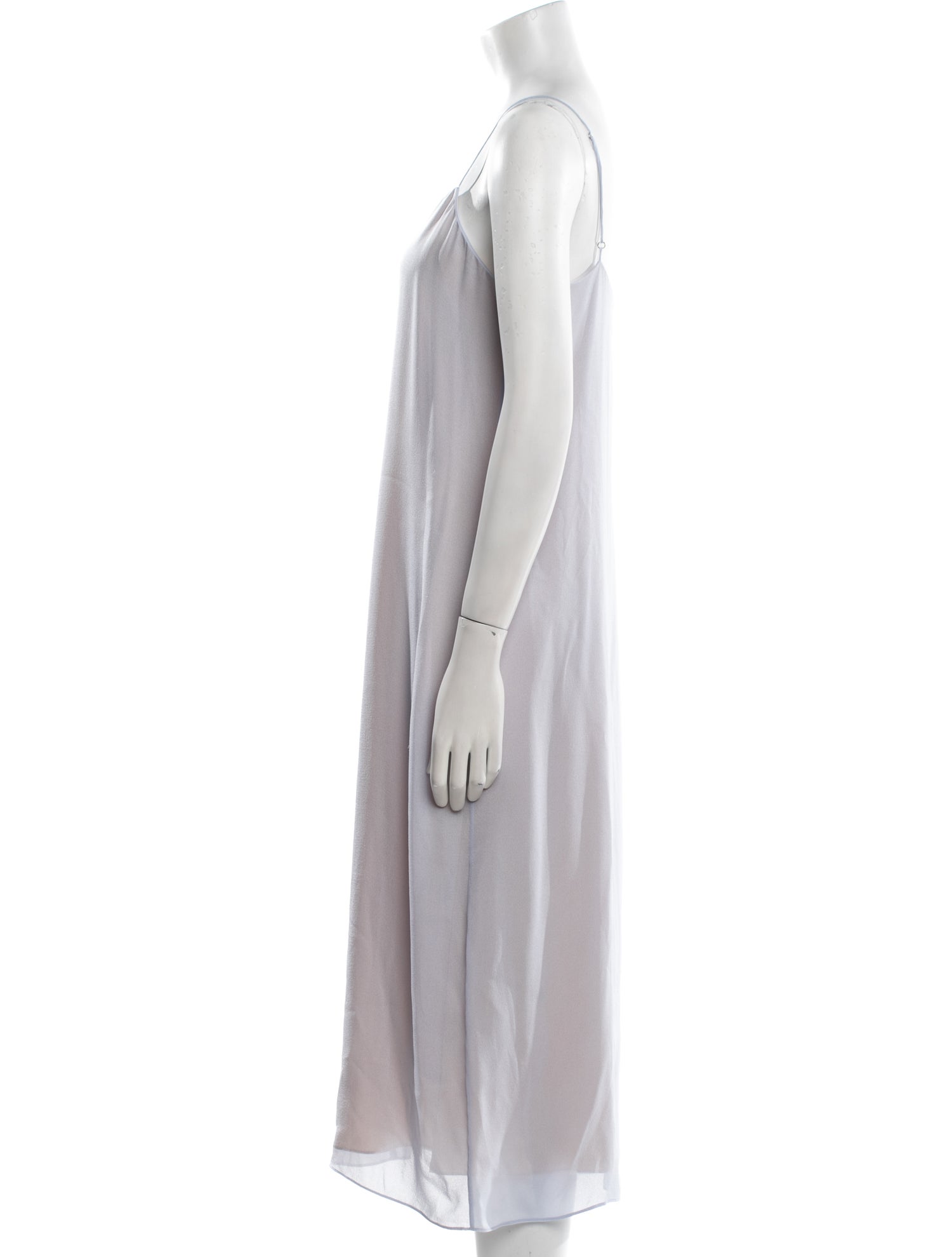 T by Alexander Wang Square Neckline Midi Length Dress