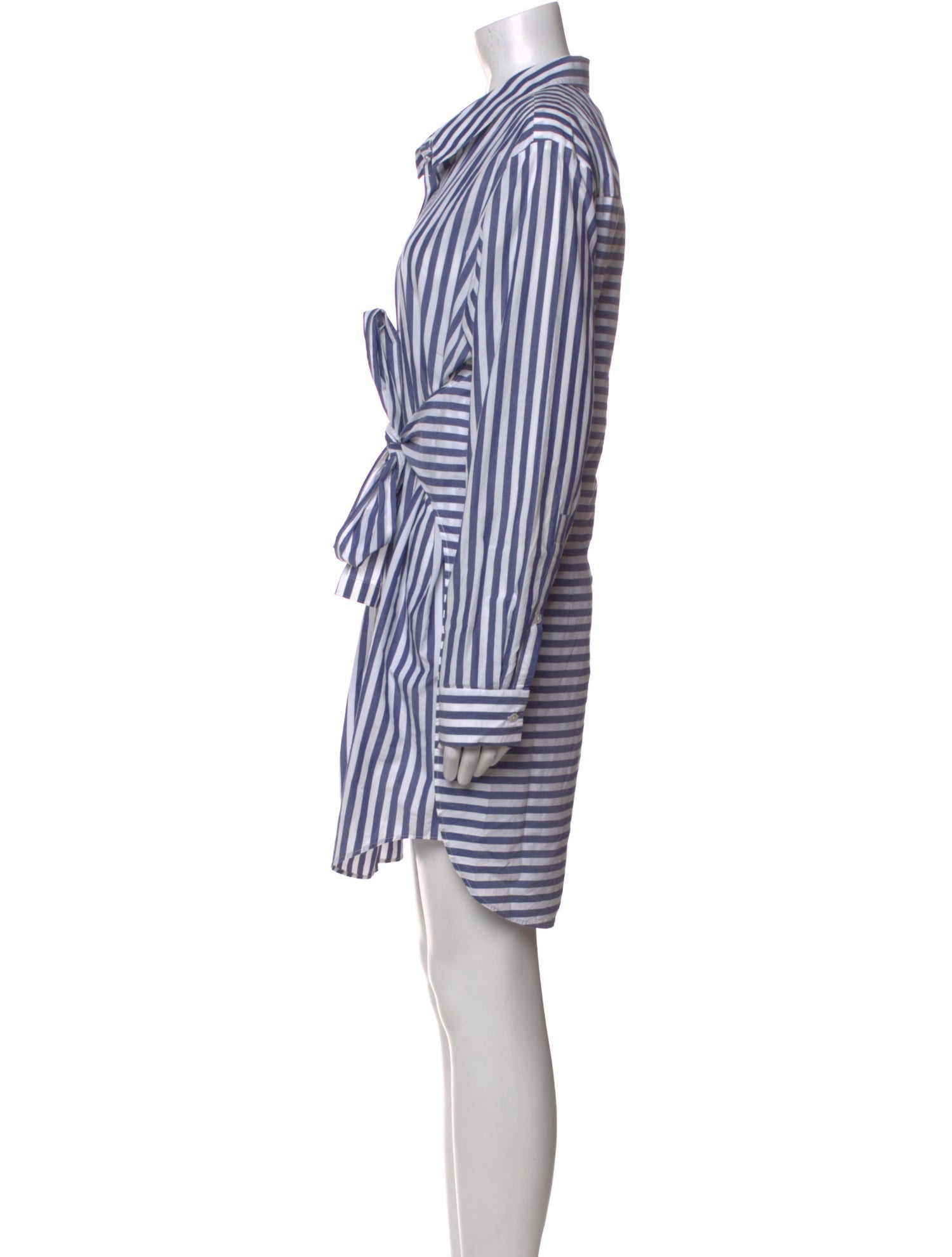 T by Alexander Wang Striped Knee-Length Dress