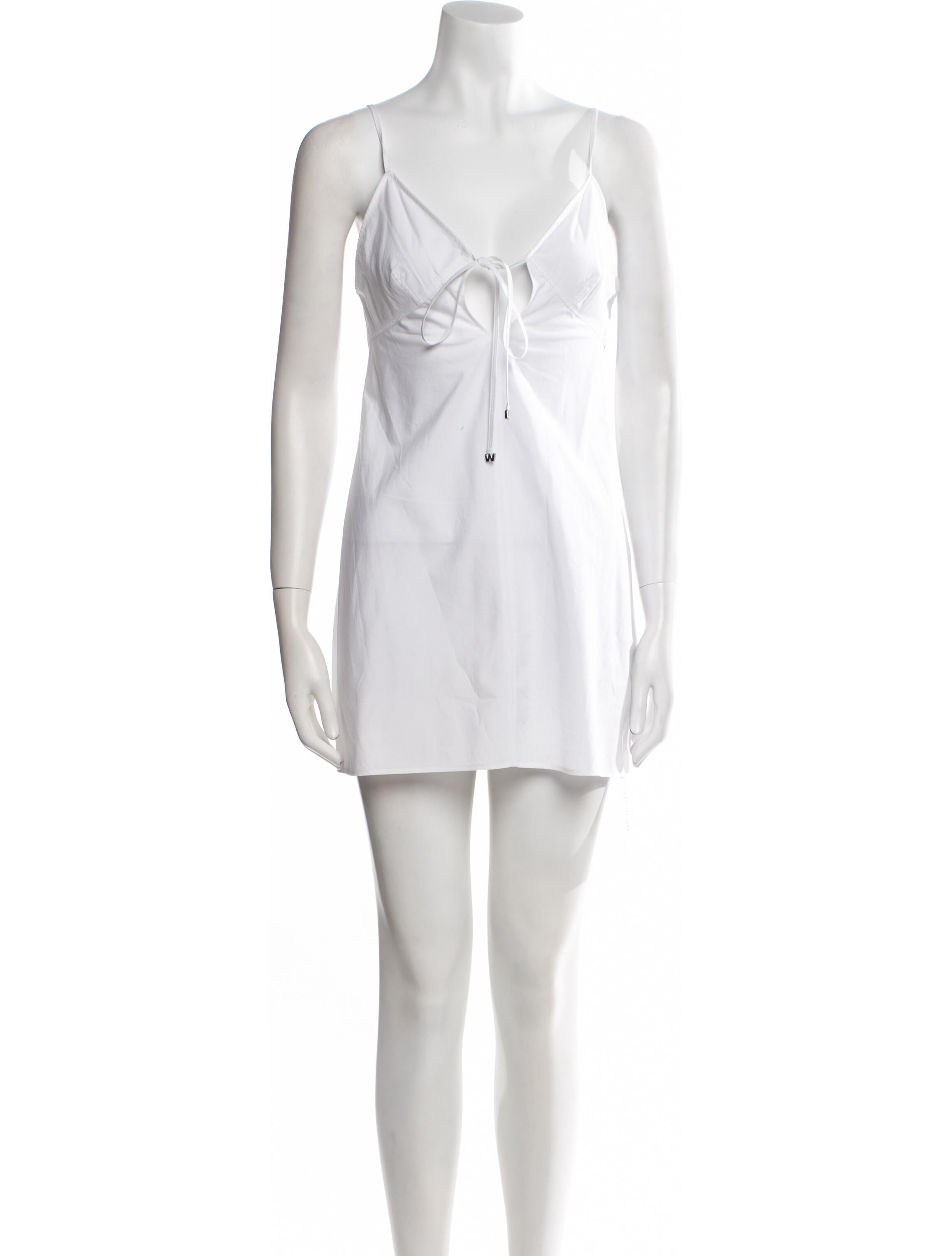 T by Alexander Wang V-Neck Mini Dress