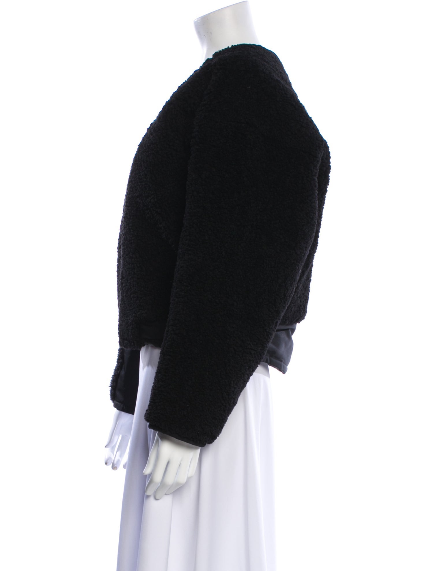 T by Alexander Wang Faux Shearling Faux Fur Jacket