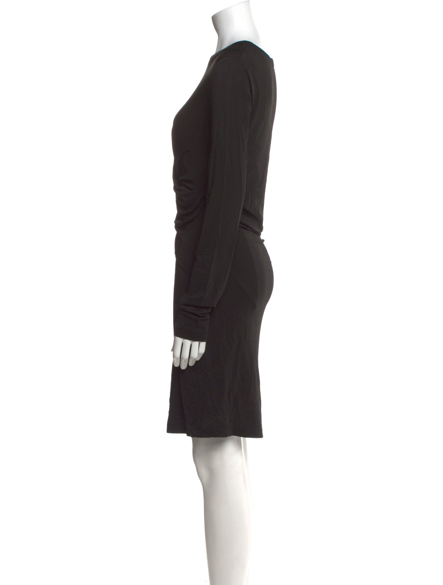 T by Alexander Wang Crew Neck Knee-Length Dress